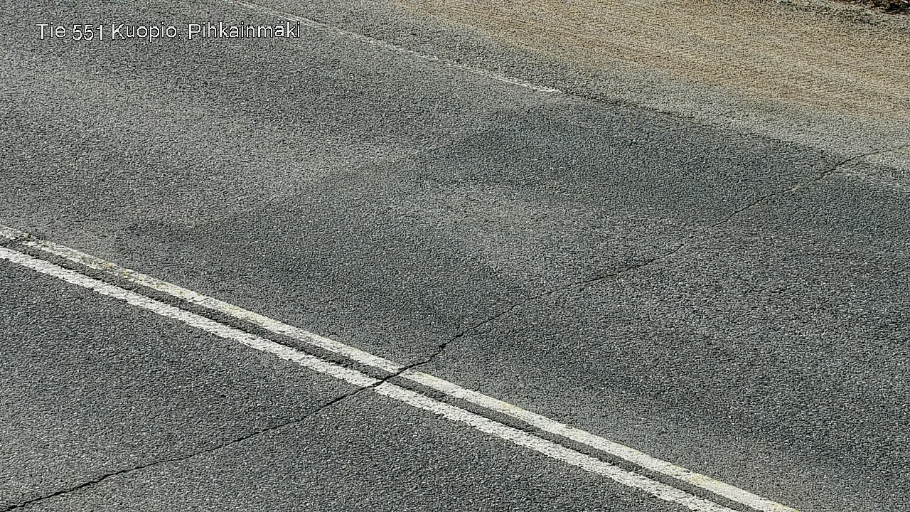 Weather Camera Image Road 551 Kuopio, Pihkainmäki, Kuopio, Pohjois-Savo