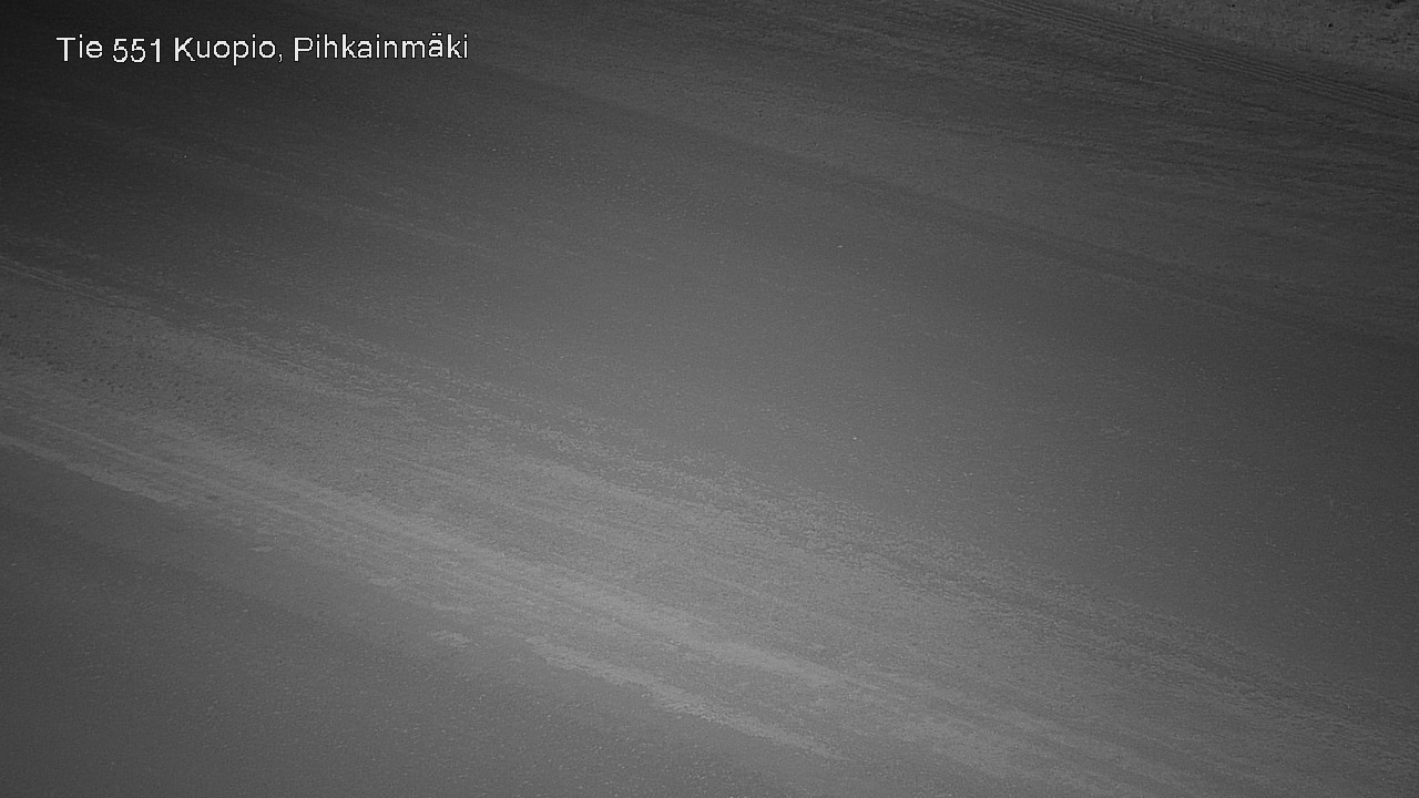 Weather Camera Image Road 551 Kuopio, Pihkainmäki, Kuopio, Pohjois-Savo