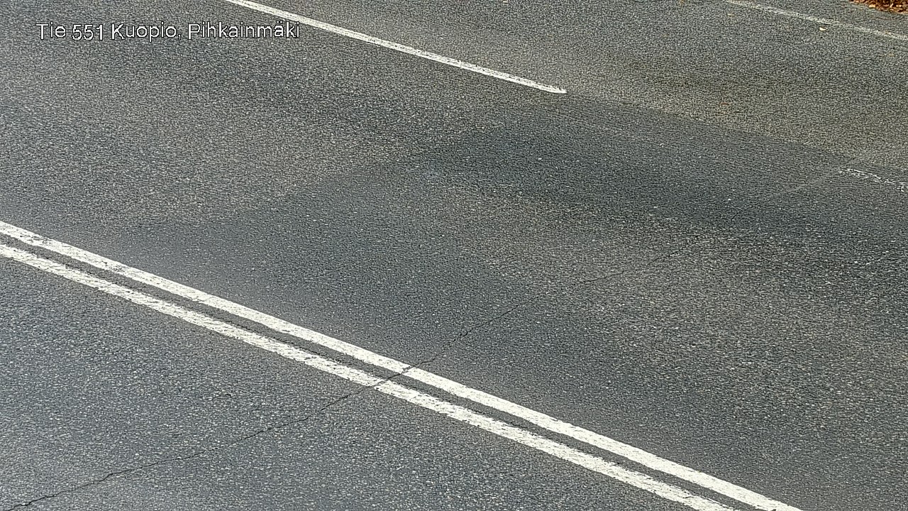 Weather Camera Image Väg 551 Kuopio, Pihkainmäki, Kuopio, Pohjois-Savo