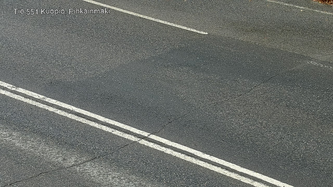 Weather Camera Image Väg 551 Kuopio, Pihkainmäki, Kuopio, Pohjois-Savo