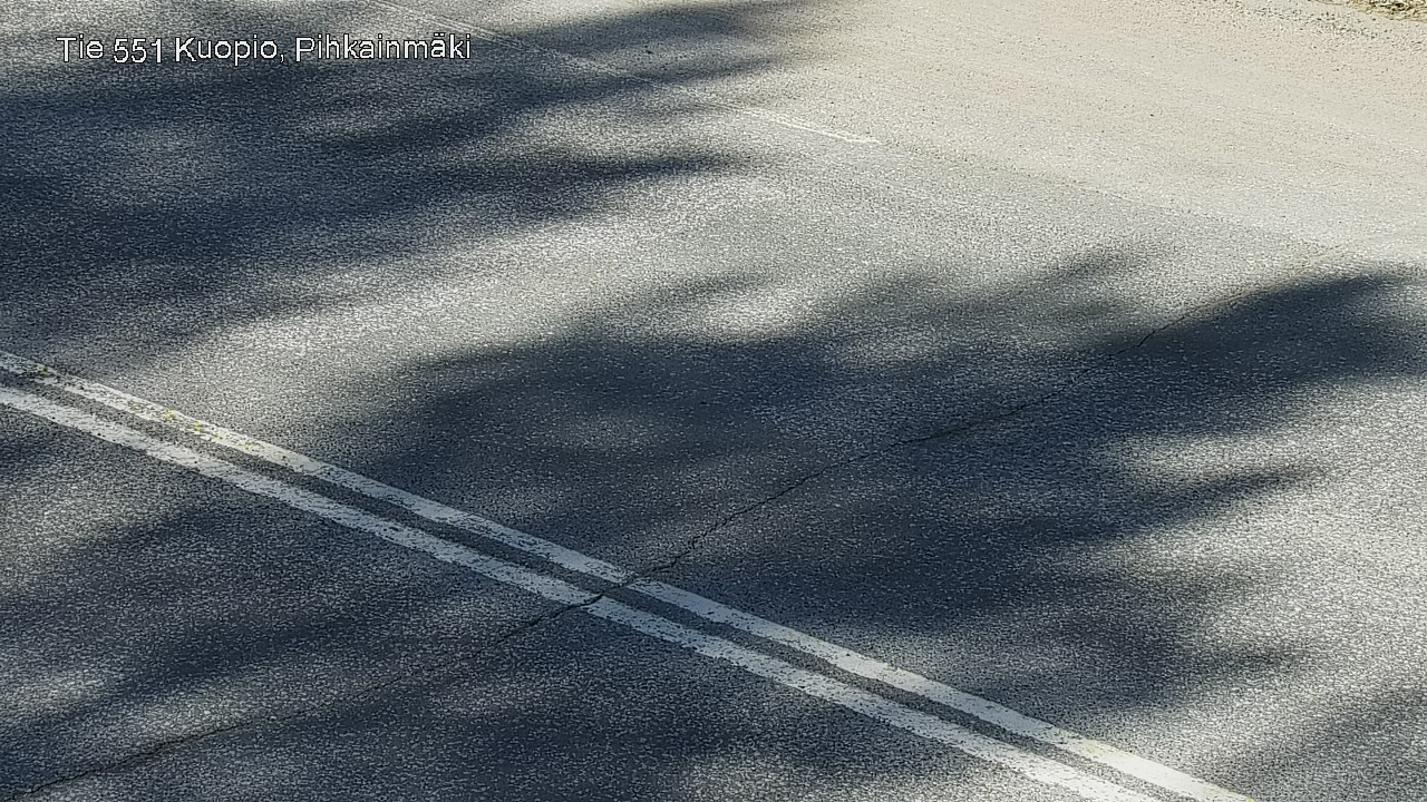 Weather Camera Image Road 551 Kuopio, Pihkainmäki, Kuopio, Pohjois-Savo