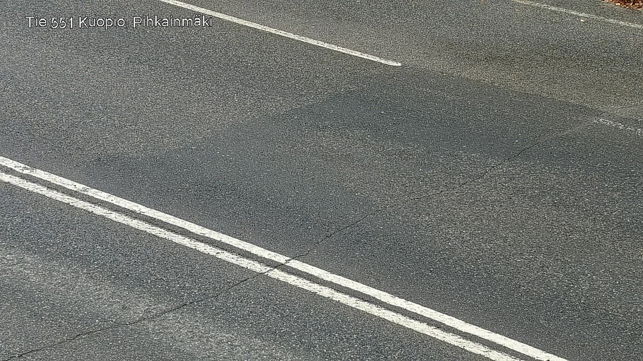 Weather Camera Image Väg 551 Kuopio, Pihkainmäki, Kuopio, Pohjois-Savo