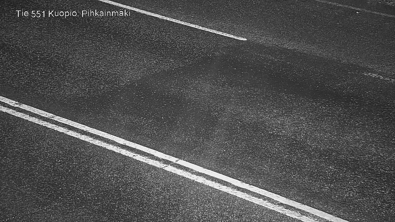 Weather Camera Image Väg 551 Kuopio, Pihkainmäki, Kuopio, Pohjois-Savo