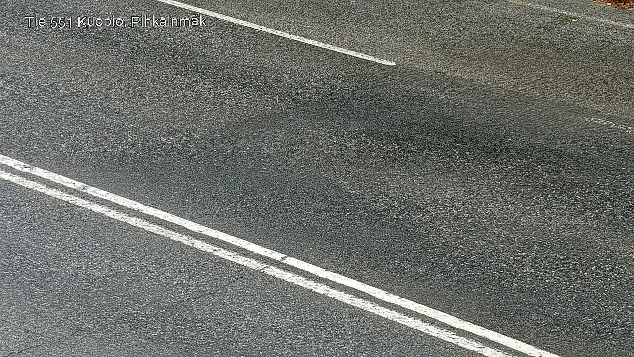 Weather Camera Image Väg 551 Kuopio, Pihkainmäki, Kuopio, Pohjois-Savo