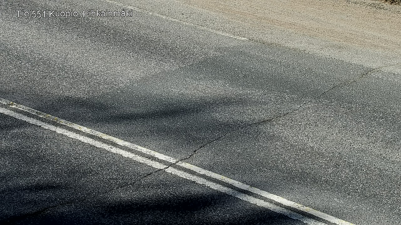 Weather Camera Image Road 551 Kuopio, Pihkainmäki, Kuopio, Pohjois-Savo