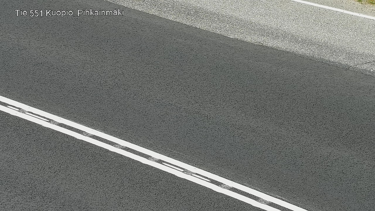 Weather Camera Image Road 551 Kuopio, Pihkainmäki, Kuopio, Pohjois-Savo
