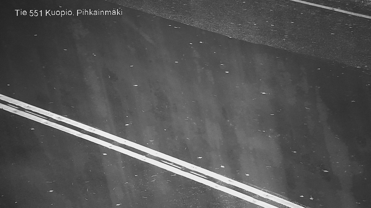 Weather Camera Image Road 551 Kuopio, Pihkainmäki, Kuopio, Pohjois-Savo