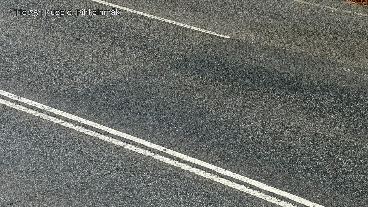 Weather Camera Image Väg 551 Kuopio, Pihkainmäki, Kuopio, Pohjois-Savo