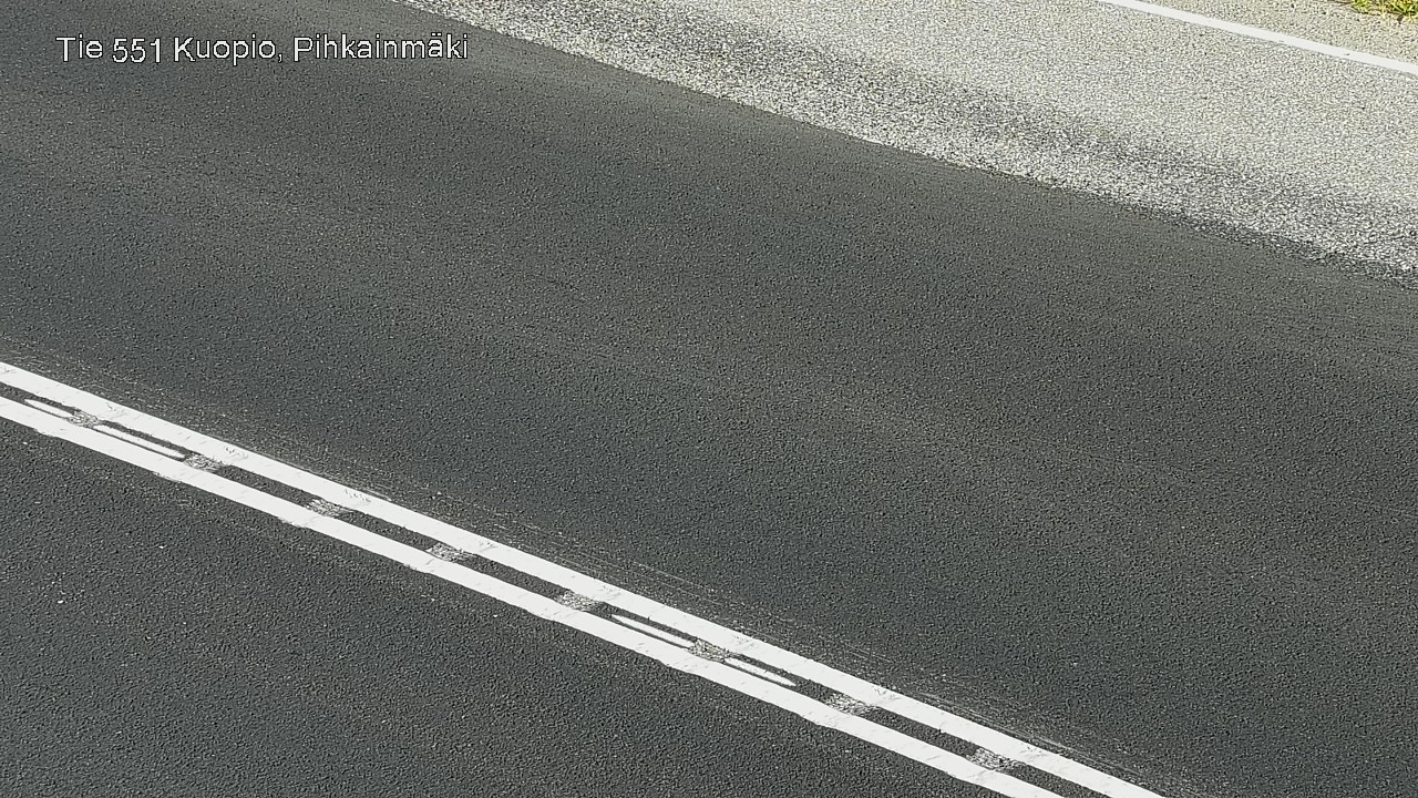 Weather Camera Image Road 551 Kuopio, Pihkainmäki, Kuopio, Pohjois-Savo