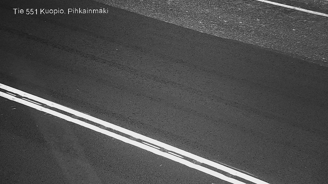 Weather Camera Image Road 551 Kuopio, Pihkainmäki, Kuopio, Pohjois-Savo