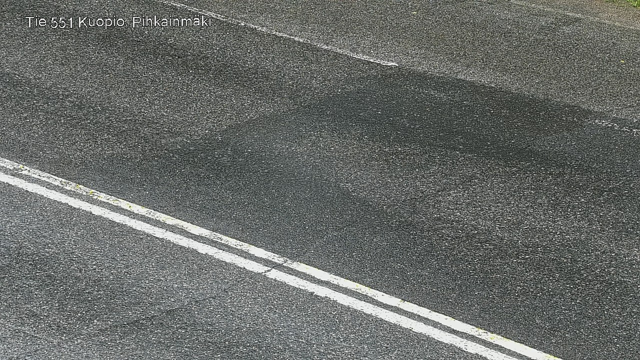 Weather Camera Image Väg 551 Kuopio, Pihkainmäki, Kuopio, Pohjois-Savo