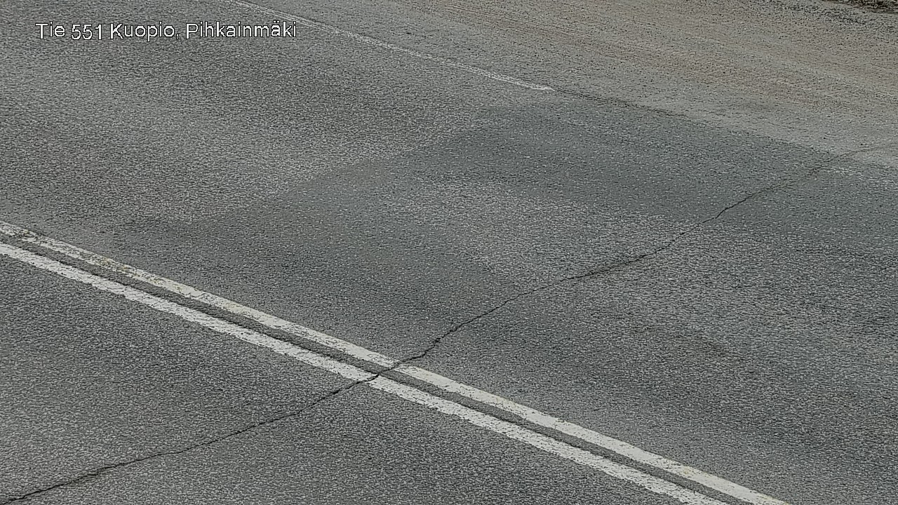 Weather Camera Image Road 551 Kuopio, Pihkainmäki, Kuopio, Pohjois-Savo