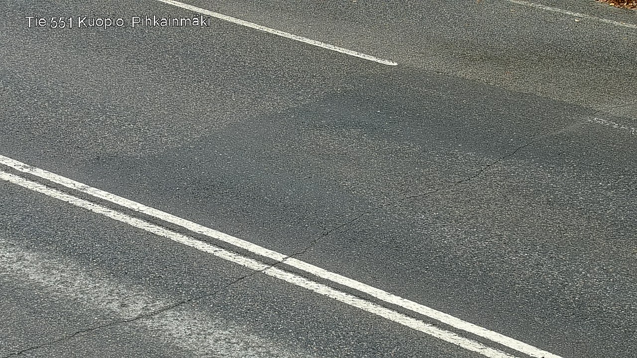 Weather Camera Image Väg 551 Kuopio, Pihkainmäki, Kuopio, Pohjois-Savo