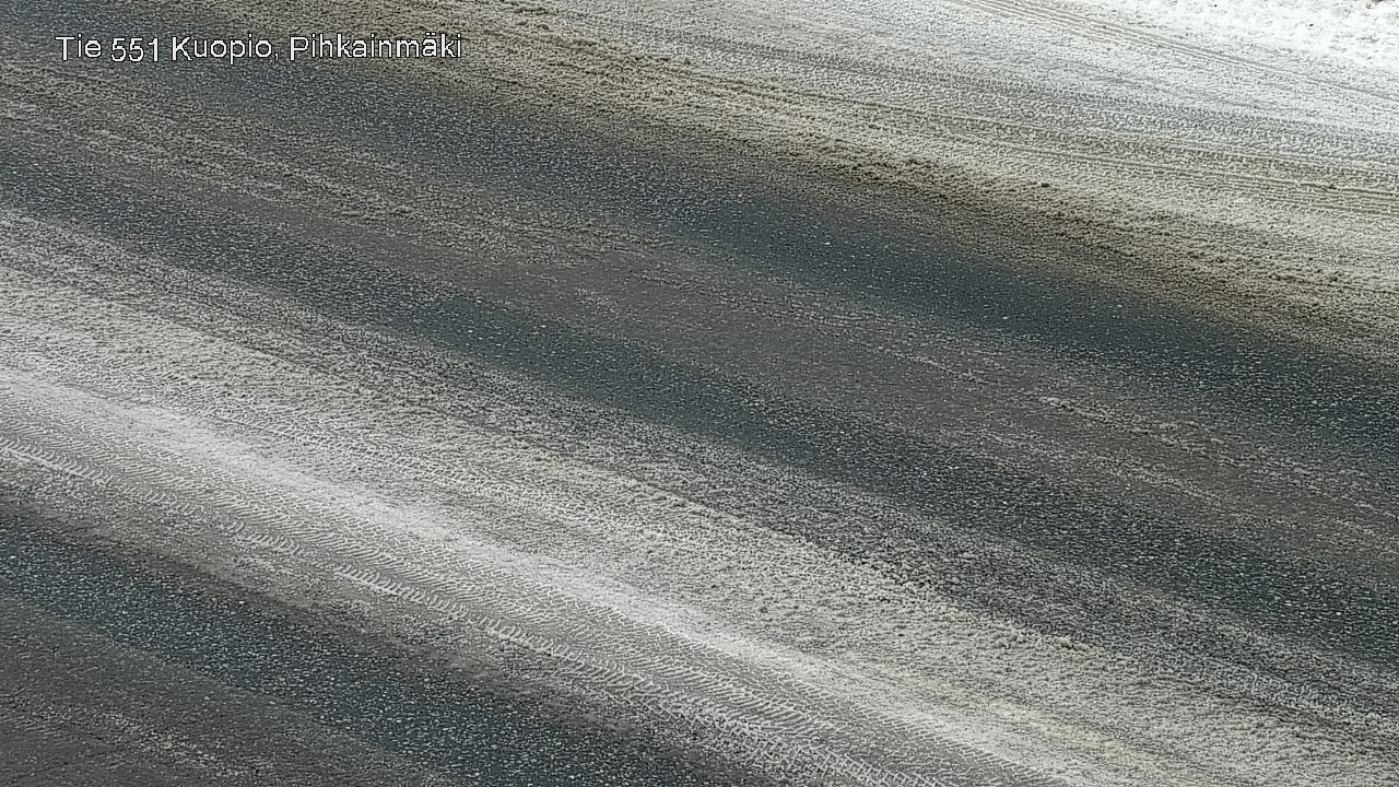 Weather Camera Image Road 551 Kuopio, Pihkainmäki, Kuopio, Pohjois-Savo