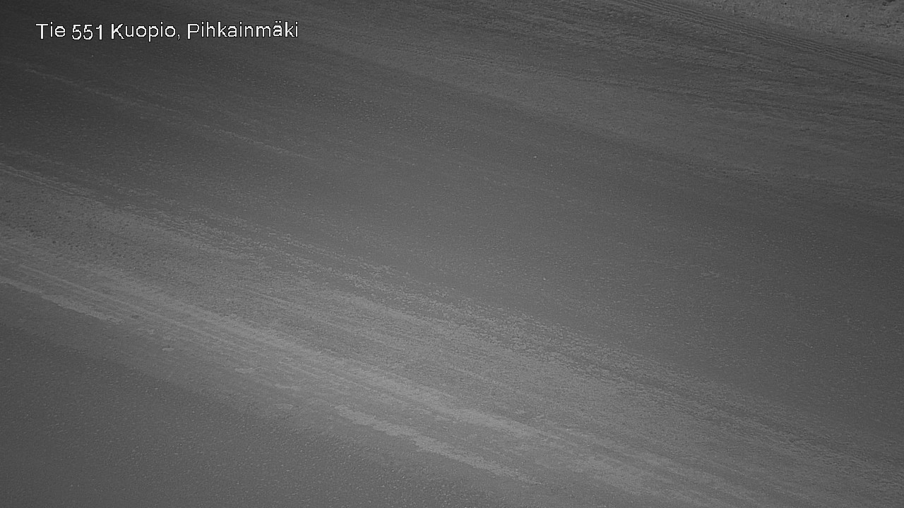 Weather Camera Image Road 551 Kuopio, Pihkainmäki, Kuopio, Pohjois-Savo