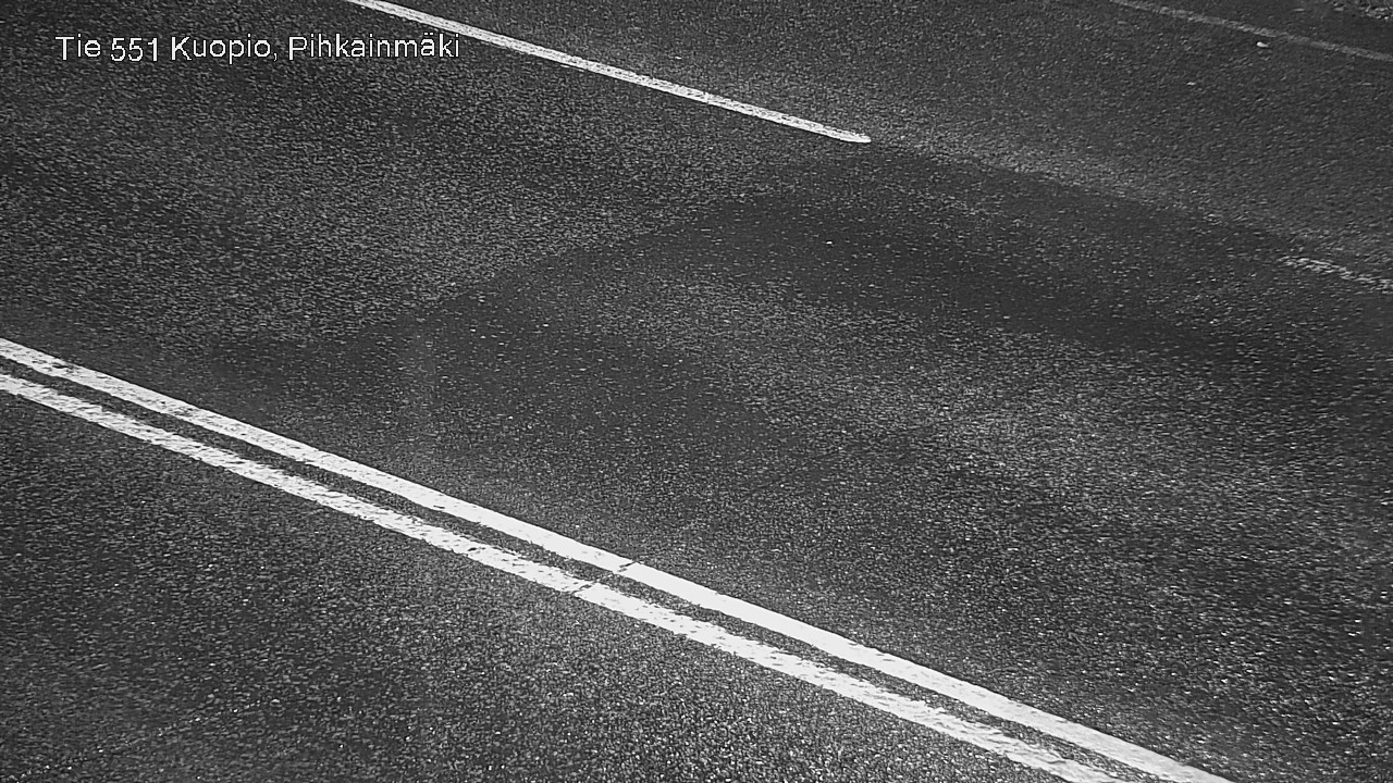 Weather Camera Image Väg 551 Kuopio, Pihkainmäki, Kuopio, Pohjois-Savo