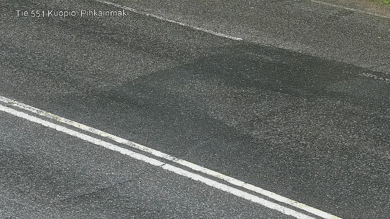 Weather Camera Image Väg 551 Kuopio, Pihkainmäki, Kuopio, Pohjois-Savo