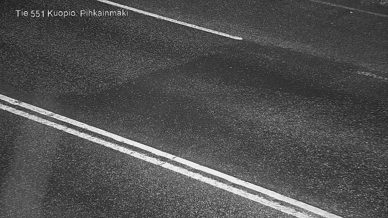 Weather Camera Image Väg 551 Kuopio, Pihkainmäki, Kuopio, Pohjois-Savo