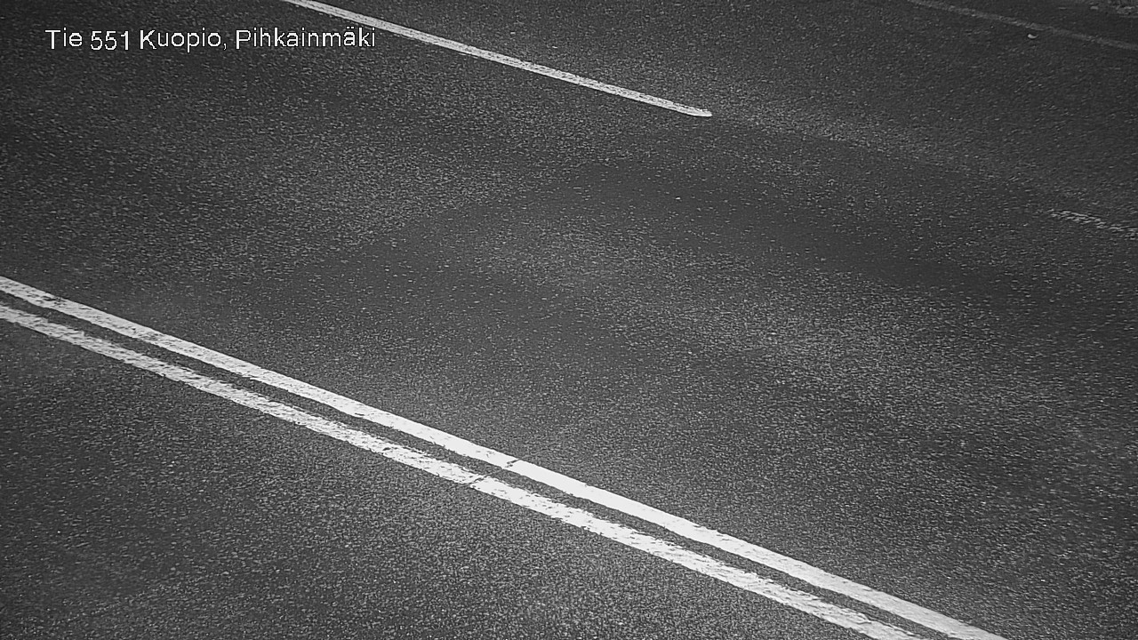 Weather Camera Image Road 551 Kuopio, Pihkainmäki, Kuopio, Pohjois-Savo