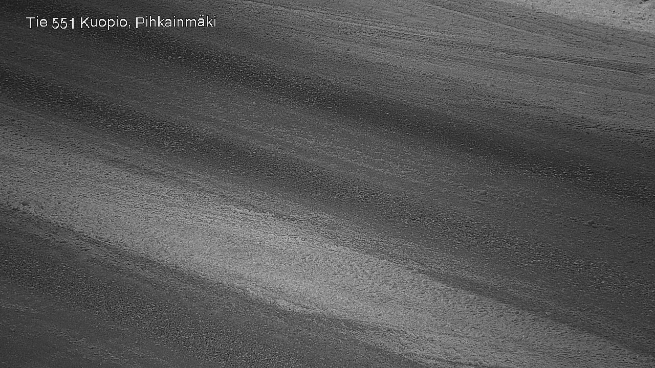 Weather Camera Image Road 551 Kuopio, Pihkainmäki, Kuopio, Pohjois-Savo