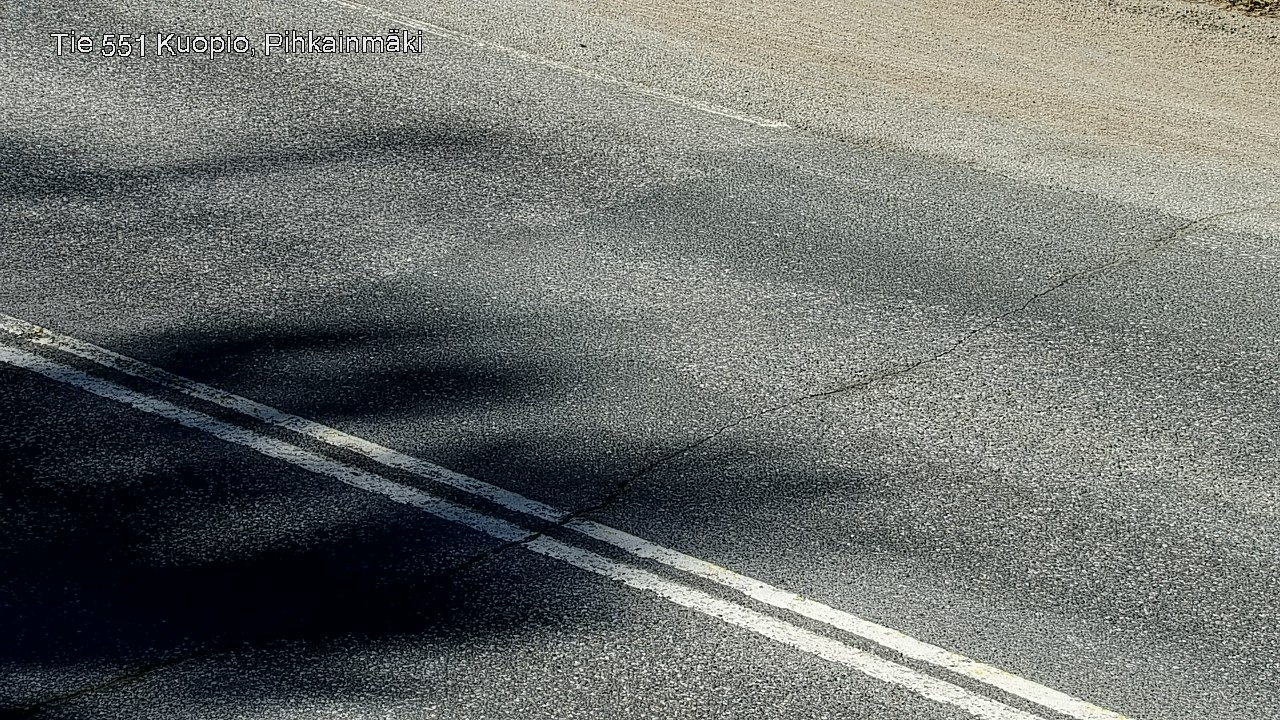 Weather Camera Image Road 551 Kuopio, Pihkainmäki, Kuopio, Pohjois-Savo