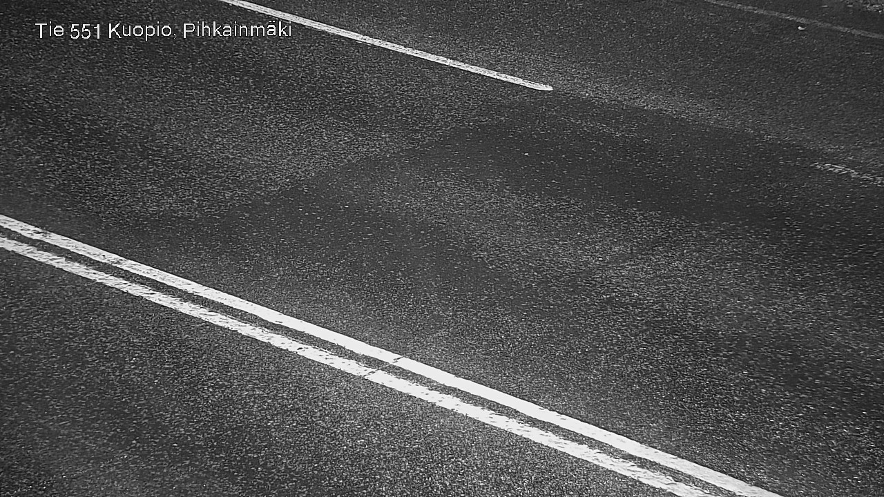 Weather Camera Image Väg 551 Kuopio, Pihkainmäki, Kuopio, Pohjois-Savo