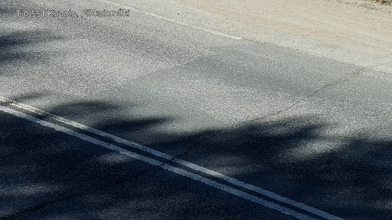 Weather Camera Image Road 551 Kuopio, Pihkainmäki, Kuopio, Pohjois-Savo