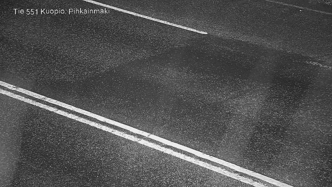 Weather Camera Image Väg 551 Kuopio, Pihkainmäki, Kuopio, Pohjois-Savo