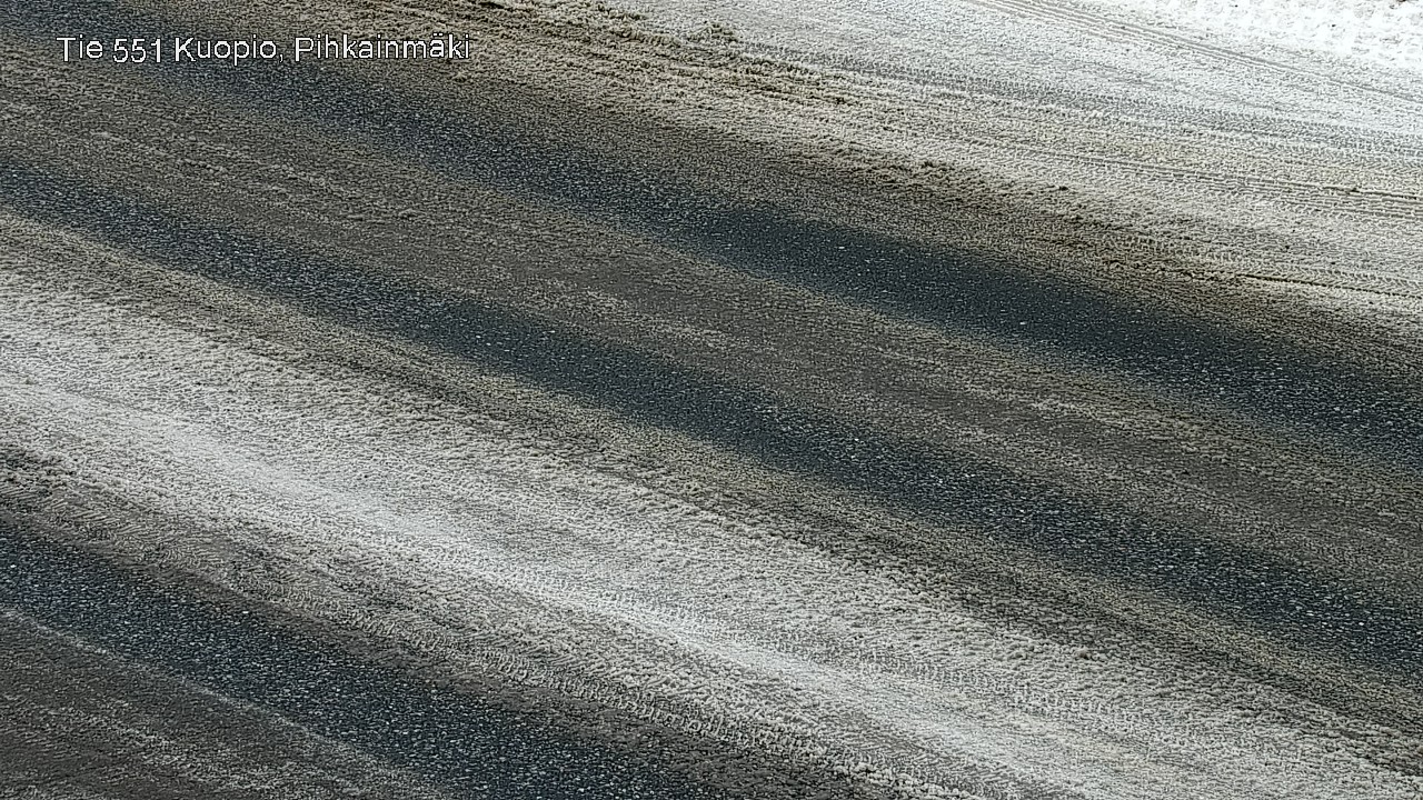Weather Camera Image Road 551 Kuopio, Pihkainmäki, Kuopio, Pohjois-Savo