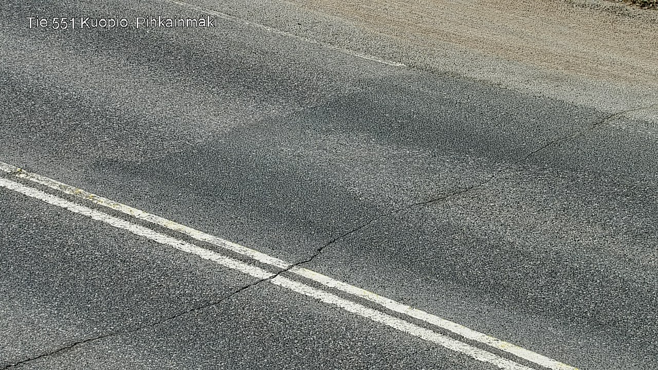 Weather Camera Image Road 551 Kuopio, Pihkainmäki, Kuopio, Pohjois-Savo