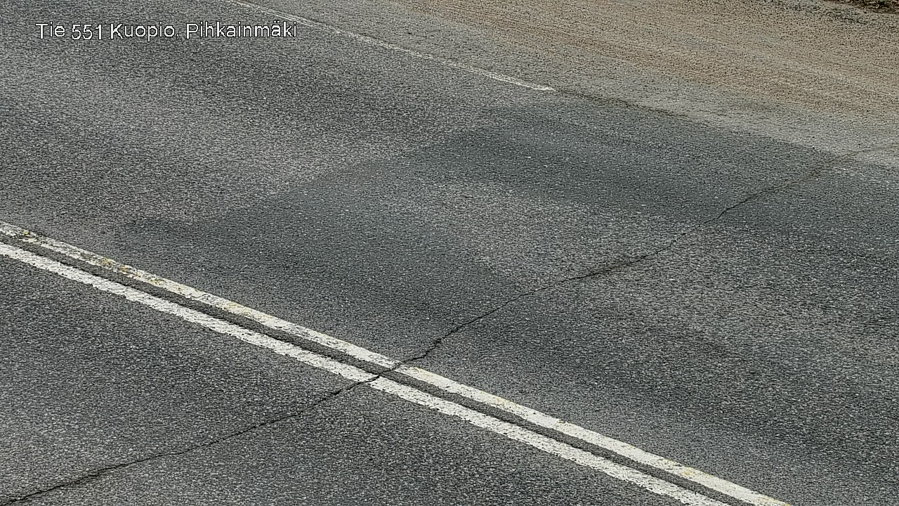 Weather Camera Image Road 551 Kuopio, Pihkainmäki, Kuopio, Pohjois-Savo