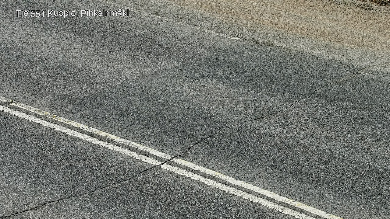 Weather Camera Image Road 551 Kuopio, Pihkainmäki, Kuopio, Pohjois-Savo