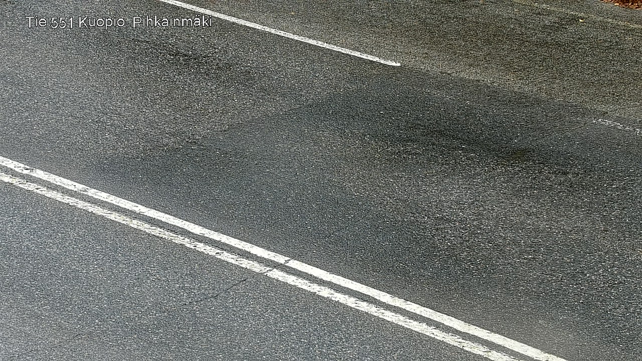 Weather Camera Image Väg 551 Kuopio, Pihkainmäki, Kuopio, Pohjois-Savo