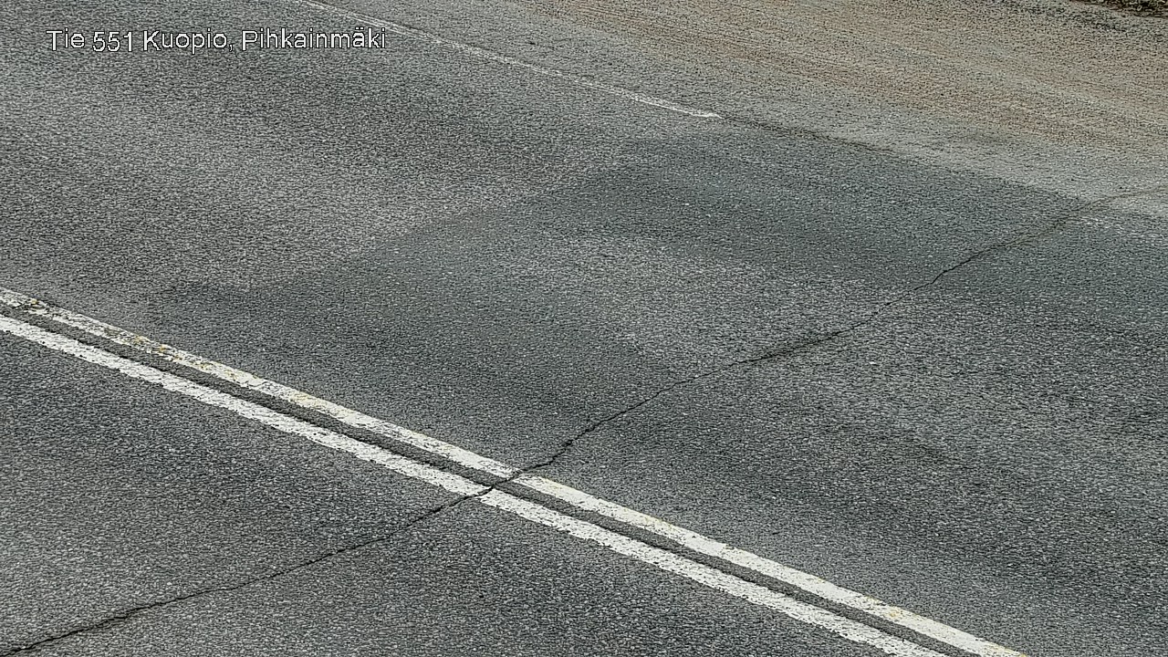Weather Camera Image Road 551 Kuopio, Pihkainmäki, Kuopio, Pohjois-Savo