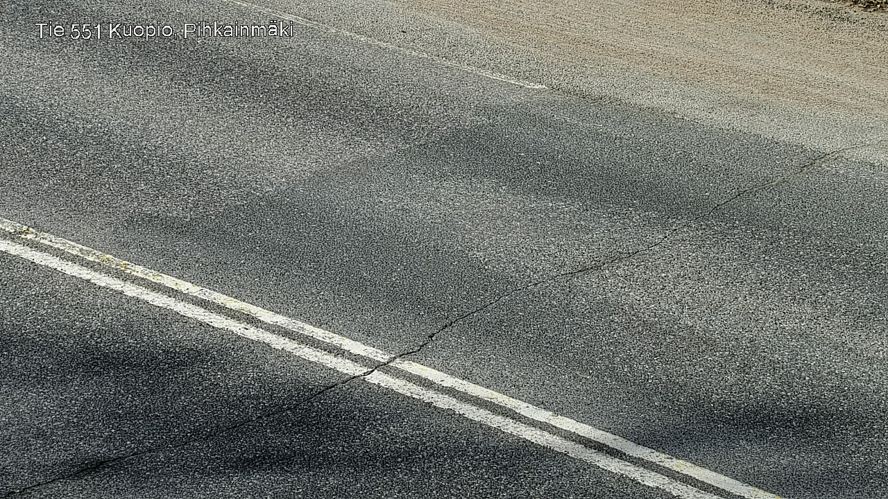 Weather Camera Image Road 551 Kuopio, Pihkainmäki, Kuopio, Pohjois-Savo