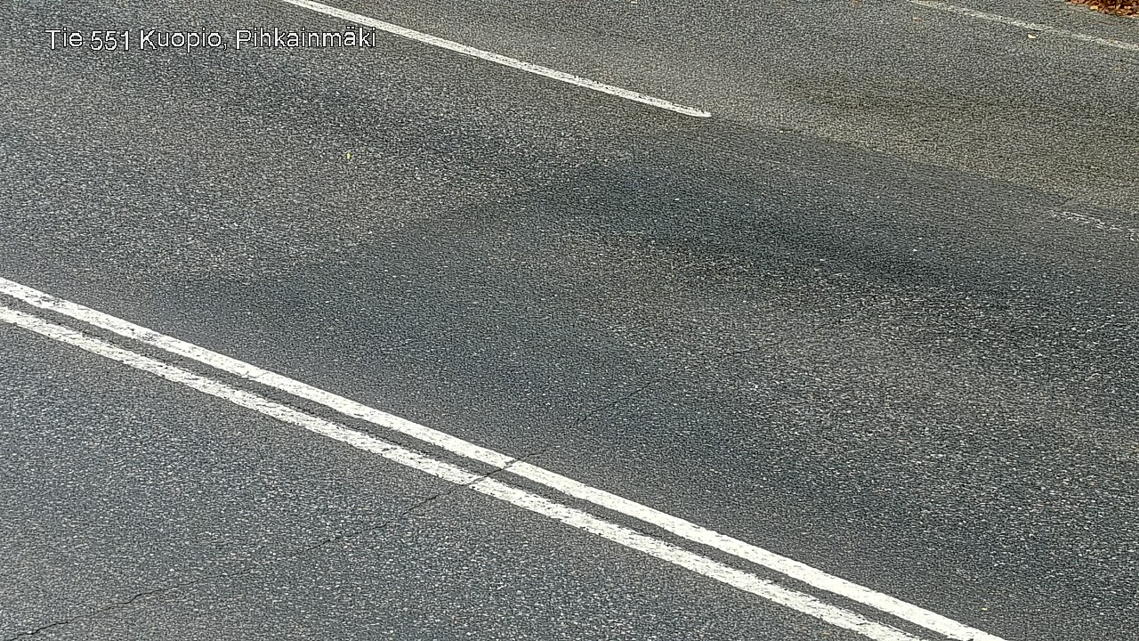Weather Camera Image Väg 551 Kuopio, Pihkainmäki, Kuopio, Pohjois-Savo