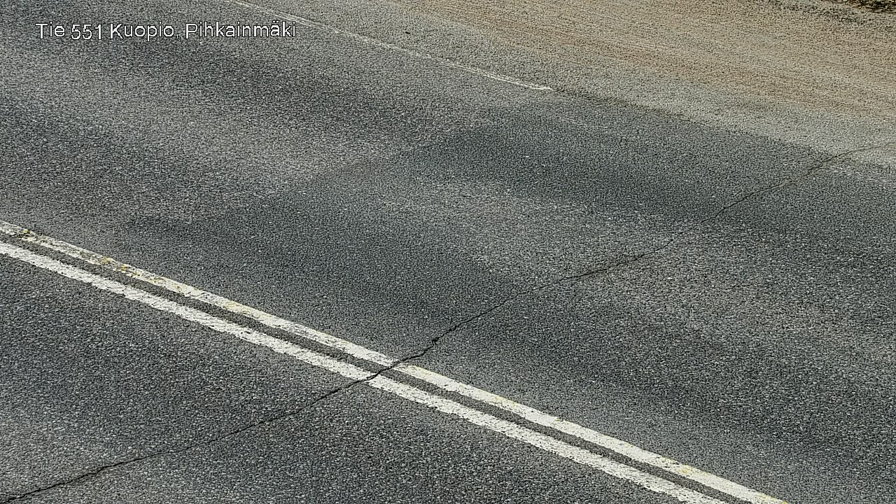 Weather Camera Image Road 551 Kuopio, Pihkainmäki, Kuopio, Pohjois-Savo
