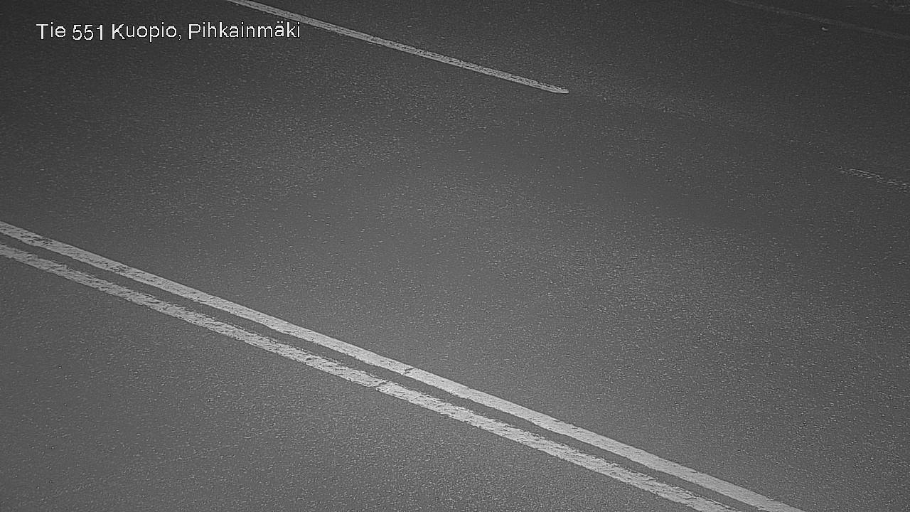 Weather Camera Image Road 551 Kuopio, Pihkainmäki, Kuopio, Pohjois-Savo