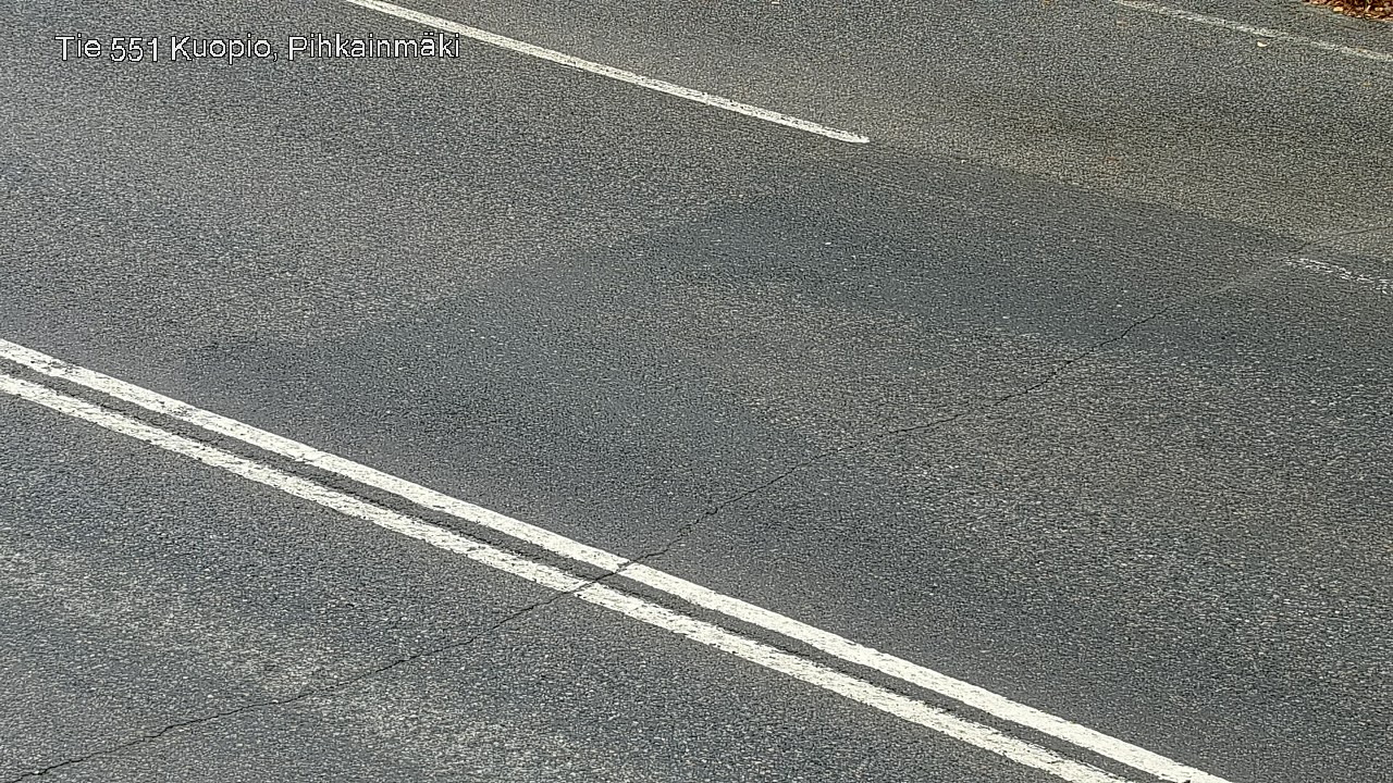 Weather Camera Image Väg 551 Kuopio, Pihkainmäki, Kuopio, Pohjois-Savo