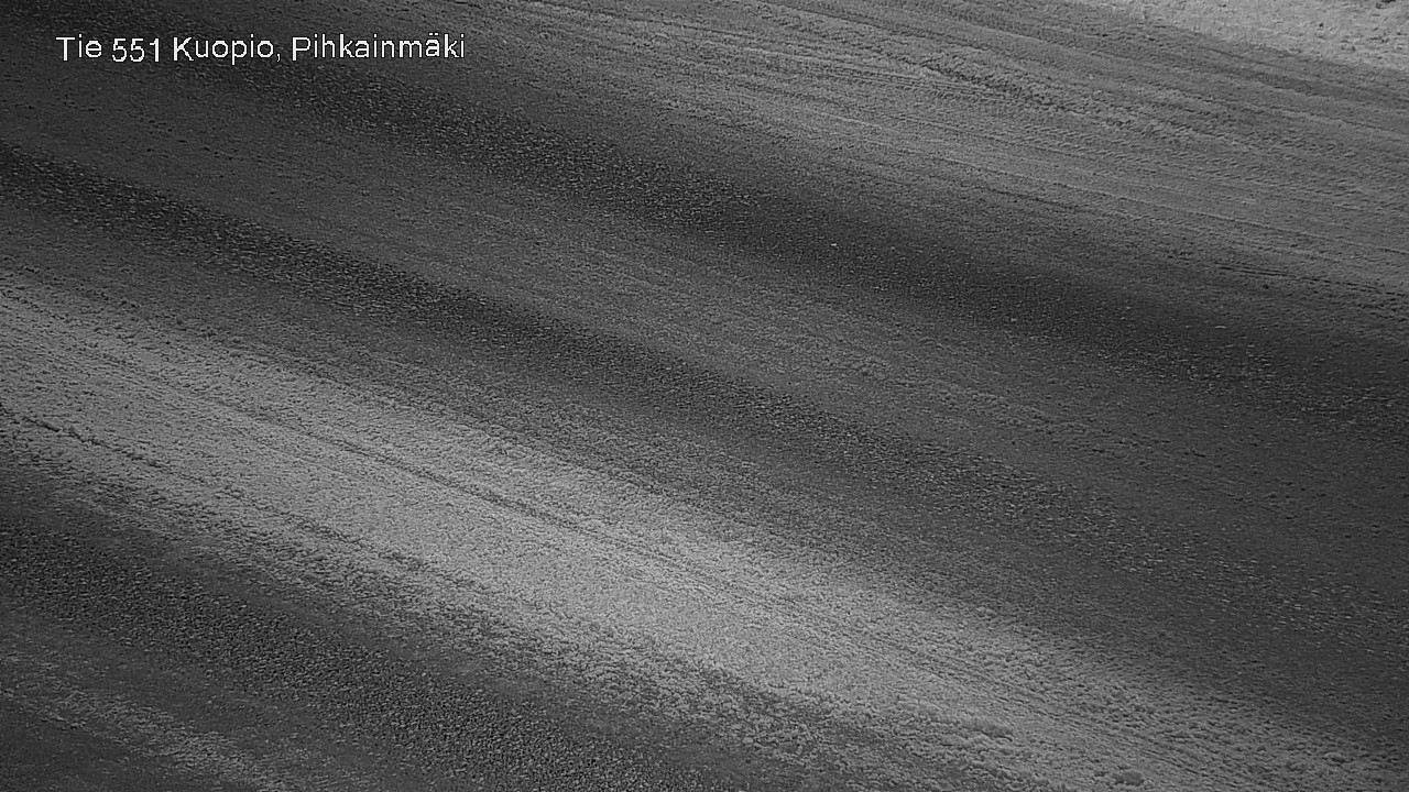 Weather Camera Image Road 551 Kuopio, Pihkainmäki, Kuopio, Pohjois-Savo