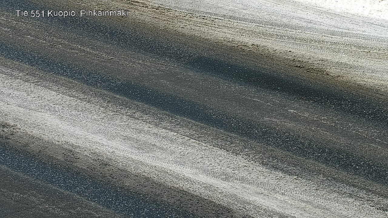 Weather Camera Image Road 551 Kuopio, Pihkainmäki, Kuopio, Pohjois-Savo