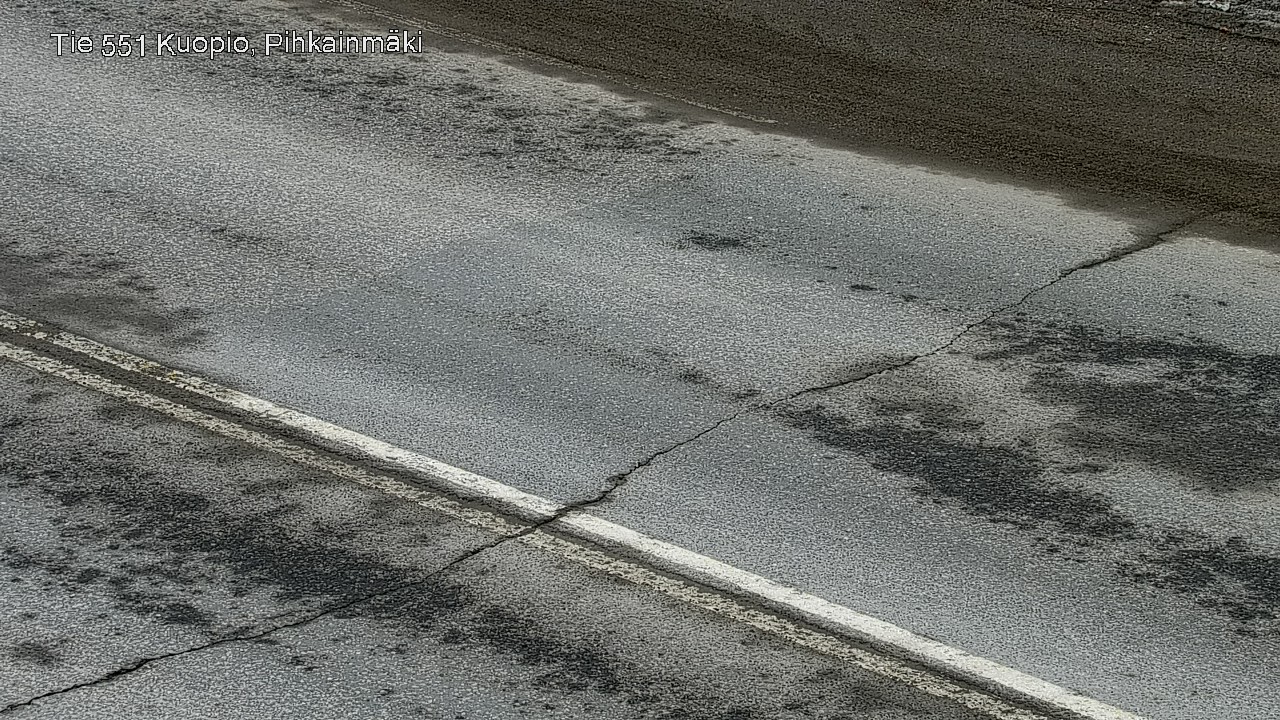 Weather Camera Image Road 551 Kuopio, Pihkainmäki, Kuopio, Pohjois-Savo
