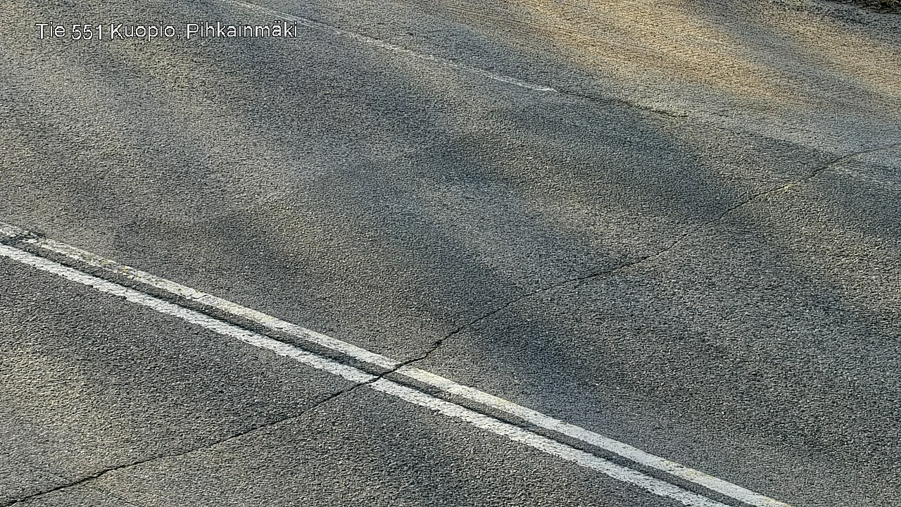 Weather Camera Image Road 551 Kuopio, Pihkainmäki, Kuopio, Pohjois-Savo