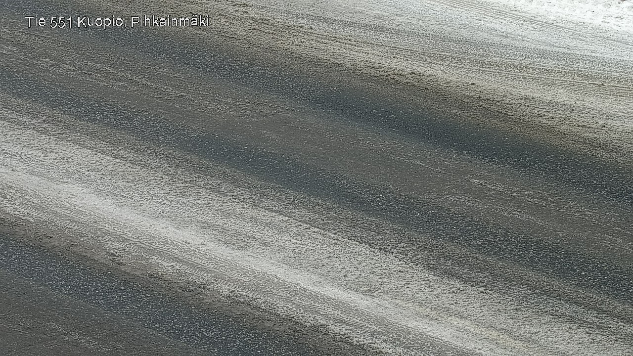 Weather Camera Image Road 551 Kuopio, Pihkainmäki, Kuopio, Pohjois-Savo