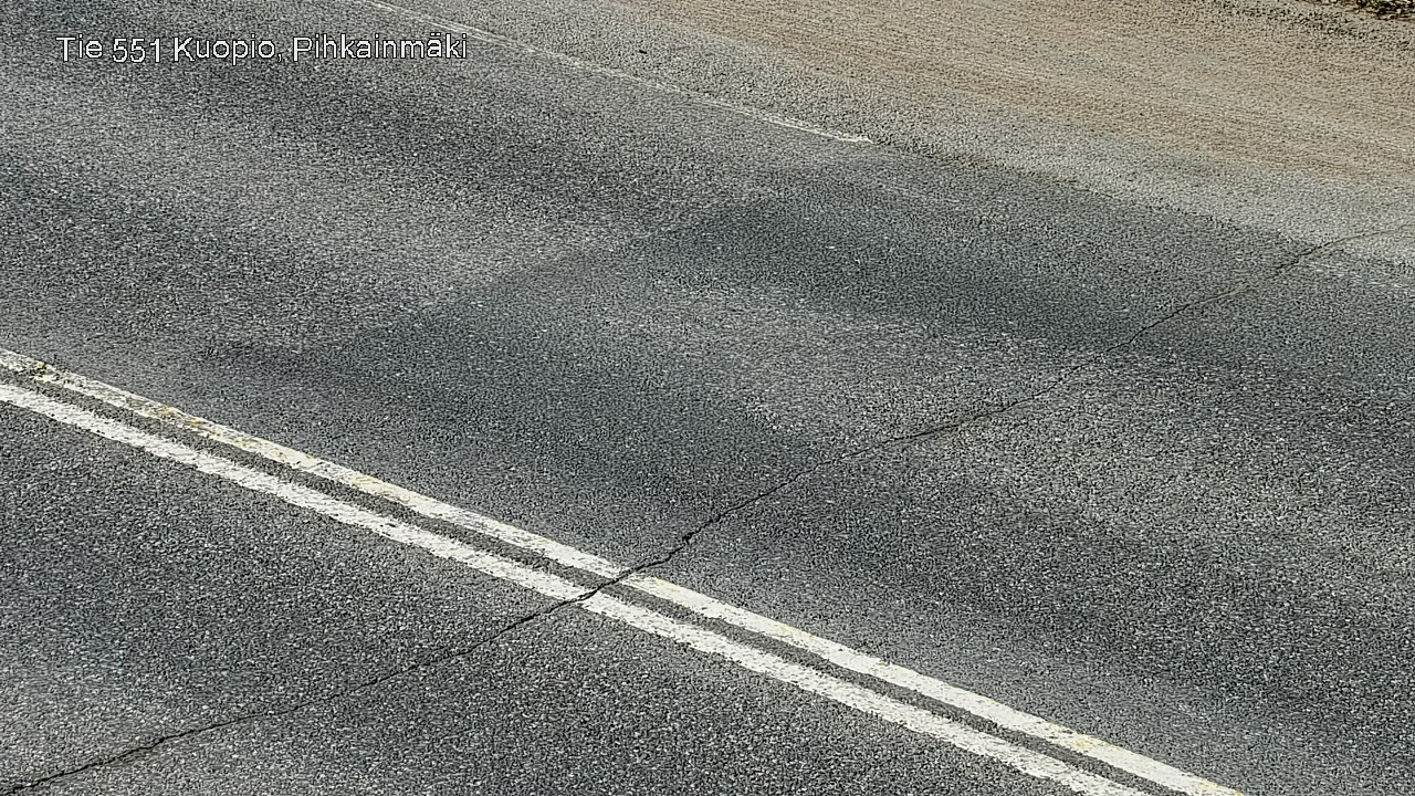 Weather Camera Image Road 551 Kuopio, Pihkainmäki, Kuopio, Pohjois-Savo