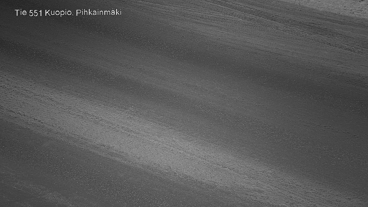 Weather Camera Image Road 551 Kuopio, Pihkainmäki, Kuopio, Pohjois-Savo