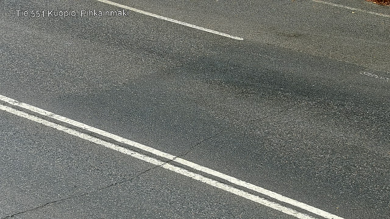 Weather Camera Image Väg 551 Kuopio, Pihkainmäki, Kuopio, Pohjois-Savo