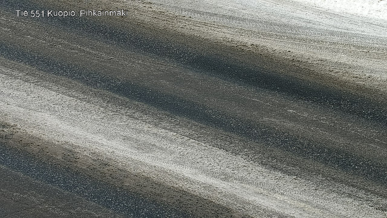 Weather Camera Image Road 551 Kuopio, Pihkainmäki, Kuopio, Pohjois-Savo