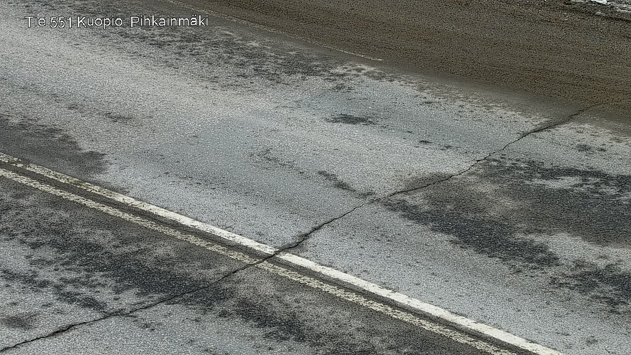 Weather Camera Image Road 551 Kuopio, Pihkainmäki, Kuopio, Pohjois-Savo