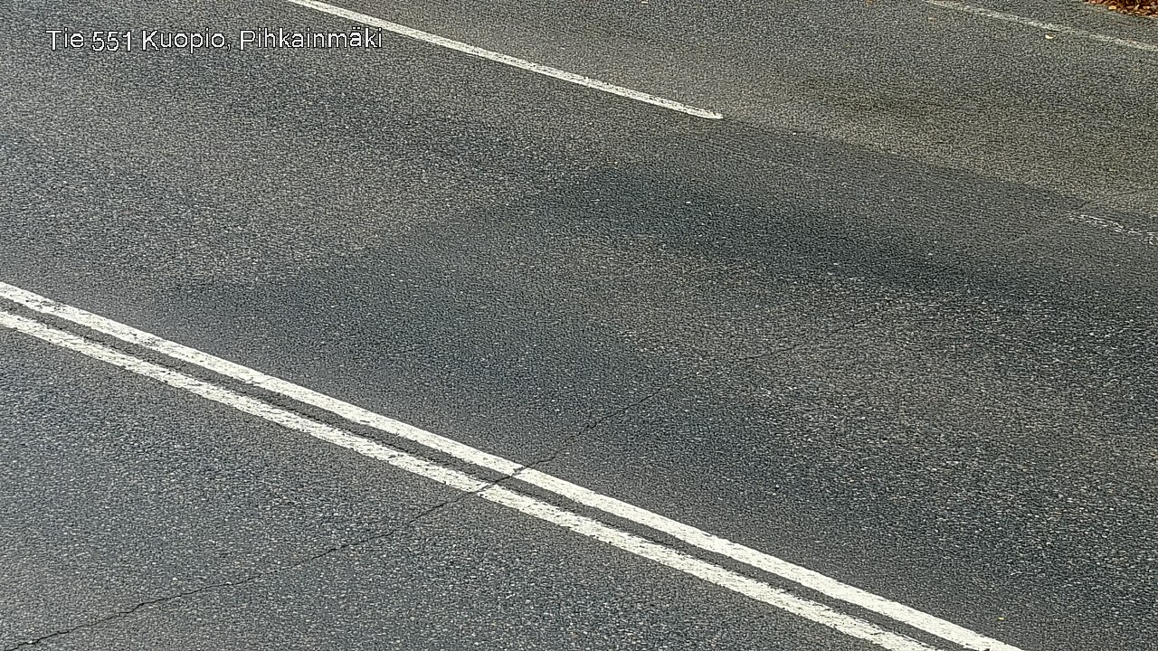 Weather Camera Image Väg 551 Kuopio, Pihkainmäki, Kuopio, Pohjois-Savo